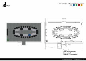 Akustikmaßnahmen - flexiconference in Schulungsräumen - DSC Software AG