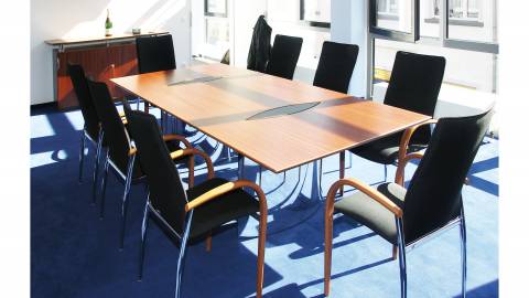 circon s-class - 2.6x1.2m - Square conference table