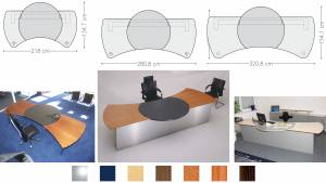 circon 行政命令-行政办公桌-在所有的大小以适应在任何办公室布局