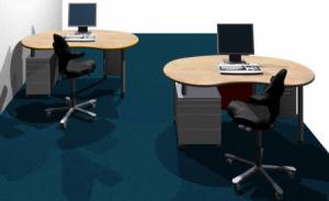 desks - infinity design e-style - Space saving workstations