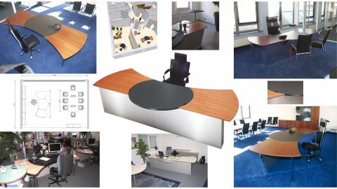 Circon Command executive desk Sovereign Workplace Design