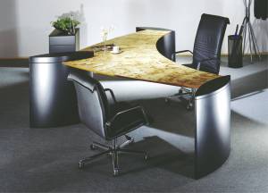 circon executive wing - executive desk - Special veneers